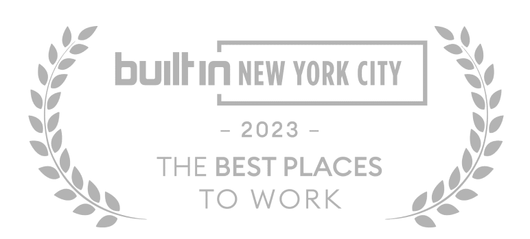 Built In New York City 2023 Best Places to Work award