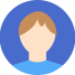 Person Illustration of a person on a blue background