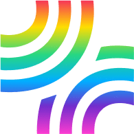 Rainbow logo for Brigit's Pride ERG