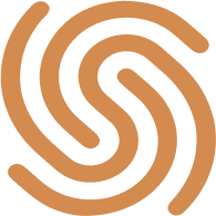 Orange thumprint logo for Brigit's Minorities ERG