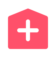 cross house icon
